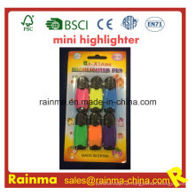 Werbung Highlighter Marker 6PCS Blister Verpackung